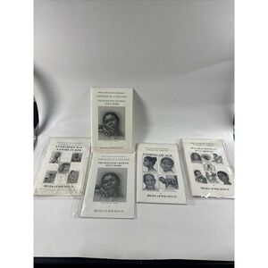 Lot of Hilda Lewis Joyce "Portraits of a Time Past" Charcoal Art Booklets